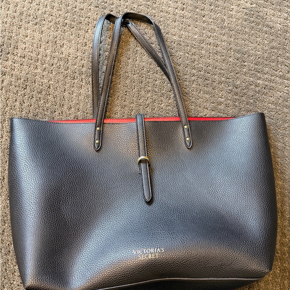 Victoria's Secret Black and Red Tote